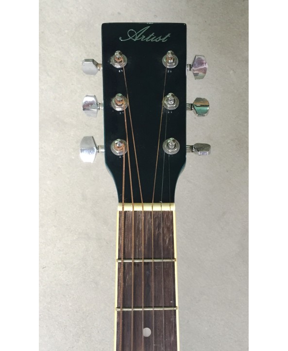 ARTIST ACOUSTIC GUITAR W/CUTAWAY GREENISH BLUE